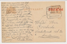 Treinblokstempel : Antwerpen - Amsterdam G 1920