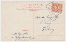 Treinblokstempel : Arnhem - Dordrecht A 1917