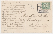 Treinblokstempel : Arnhem - Driebergen B 1913