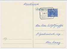 Treinblokstempel : Amsterdam - Dordrecht IV 1949