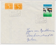 Treinblokstempel : Amsterdam - Vlissingen III 1975