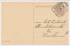 Treinblokstempel : Amsterdam - Uitgeest IV 1926