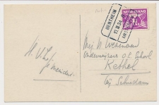 Treinblokstempel : Bentheim - Amsterdam G 1934