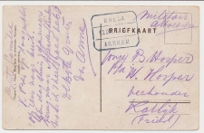 Treinblokstempel : Breda - Arnhem I 1914