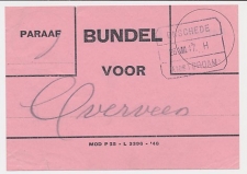 Treinblokstempel : Enschede - Amsterdam H 1947