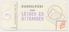 Treinblokstempel : Emmerik - Amsterdam K 1970