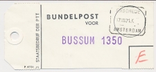 Treinblokstempel : Enschede - Amsterdam K 1971