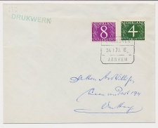 Treinblokstempel : Eindhoven - Arnhem E 1970