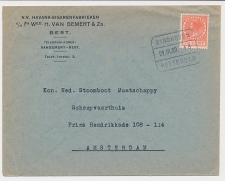 Treinblokstempel : Eindhoven - Rotterdam IA 1929