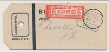 Treinblokstempel : Groningen - Zwolle C 1948