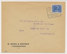 Treinblokstempel : Groningen - Delfzijl A 1949