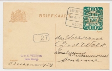 Treinblokstempel : s Gravenhage - Gouda IV 1921