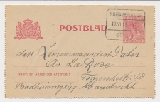 Treinblokstempel : s Gravenhage - Gouda VI 1918