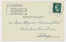 Treinblokstempel : Groningen - Leeuwarden 1946