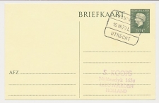 Treinblokstempel : Groningen - Utrecht L 1970