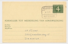 Treinblokstempel : Hellevoetsluis - Rotterdam C 1961