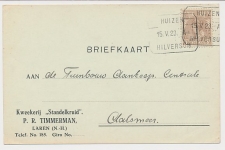 Treinblokstempel : Huizen - Hilversum A 1923