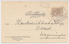 Treinblokstempel : s Hertogenbosch - Amsterdam D1 1922