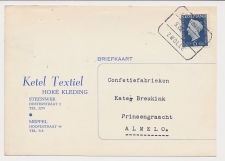 Treinblokstempel : Leeuwarden - Zwolle E 1949