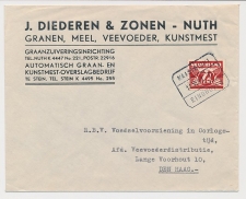 Treinblokstempel : Maastricht - Eindhoven C 1941