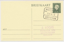 Treinblokstempel : Maastricht - Amsterdam C 1970