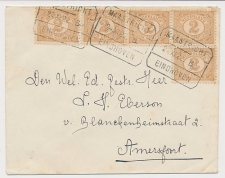 Treinblokstempel : Maastricht - Eindhoven B 1922