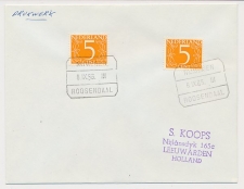 Treinblokstempel : Nijmegen - Roosendaal III 1966