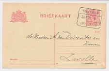 Treinblokstempel : Nijmegen - Amsterdam C 1920