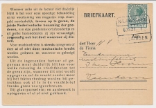 Treinblokstempel : Nieuweschans - Groningen I 1933