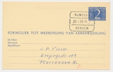 Treinblokstempel : Nijmegen - Arnhem III 1956