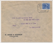 Treinblokstempel : Roosendaal - Arnhem IV 1949