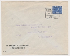 Treinblokstempel : Roosendaal - Arnhem V 1949