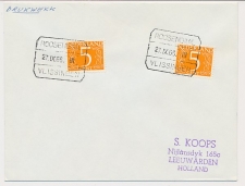 Treinblokstempel : Roosendaal - Vlissingen III 1966