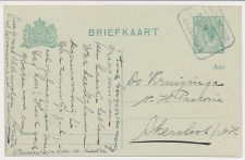 Treinblokstempel : Roodeschool - Groningen IV 1918