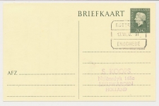 Treinblokstempel : Rotterdam - Enschede III 1970