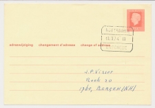 Treinblokstempel : Rotterdam - Enschede III 1974