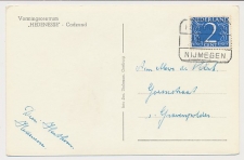 Treinblokstempel : Roosendaal - Nijmegen F 1955