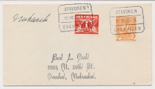 Treinblokstempel : Stavoren - Enkhuizen A 1935