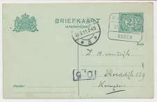 Treinblokstempel : Stadskanaal - Assen B 1911