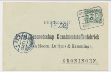 Treinblokstempel : Stadskanaal - Coevorden C 1913