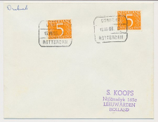 Treinblokstempel : Utrecht - Rotterdam C 1966