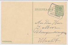 Treinblokstempel : Utrecht - Amsterdam F1 1928