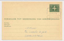 Treinblokstempel : Utrecht - Amsterdam N 1957