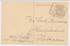 Treinblokstempel : Utrecht - Rotterdam J 1925