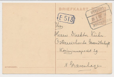 Treinblokstempel : Utrecht - Rotterdam B 1926