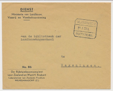 Treinblokstempel : Vlissingen - Roosendaal L 1950