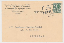 Treinblokstempel : Venlo - Eindhoven IV 1934