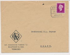 Treinblokstempel : Winterswijk - Arnhem D 1948