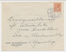 Treinblokstempel : Zutphen - Hengelo V 1934