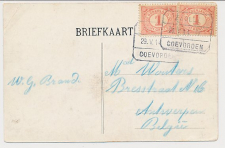 Treinblokstempel : Zwolle - Coevorden IV 1914